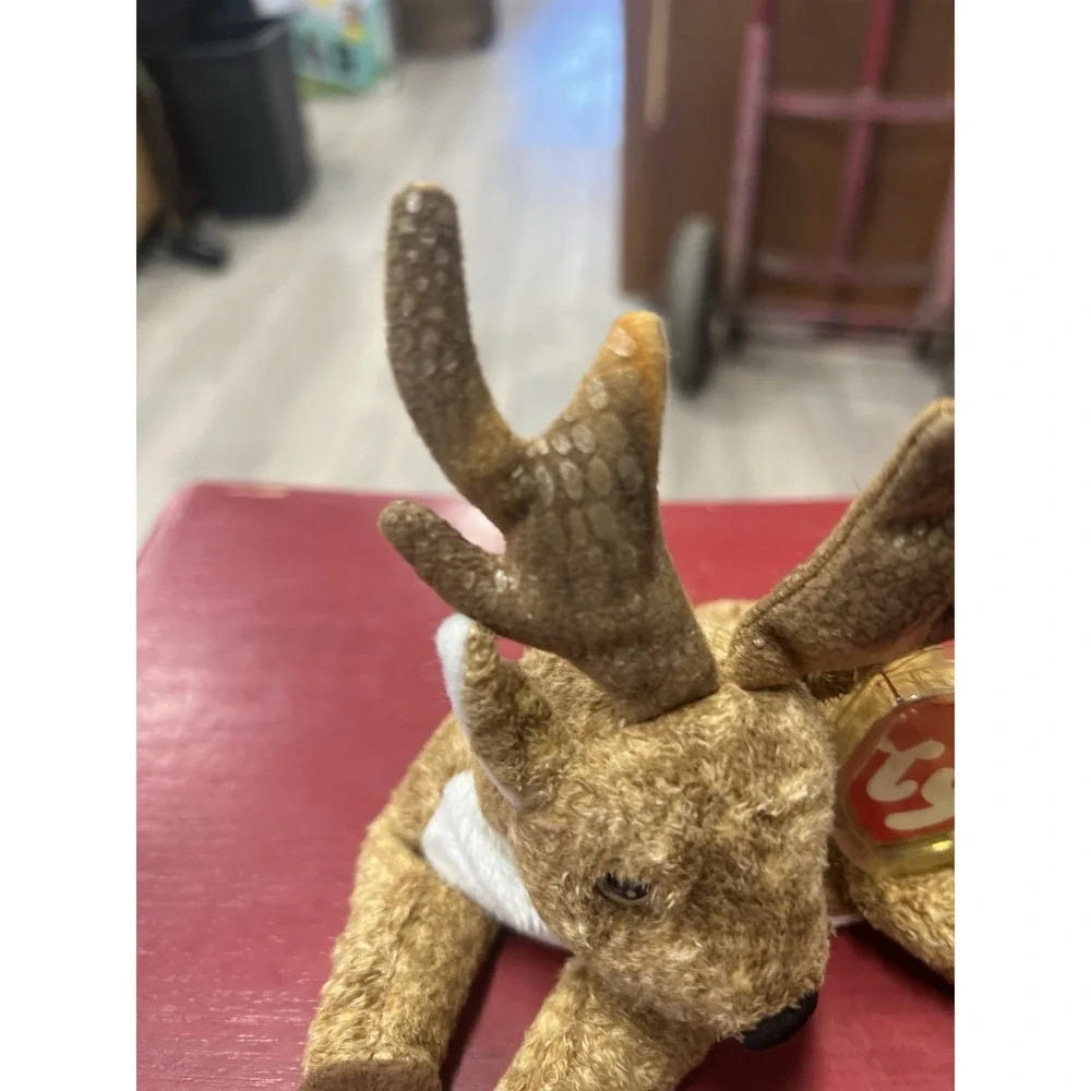 Roxie The Reindeer TY Beanie Babies 2000 collectible stuffed‎ plush toy